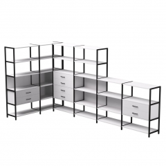 Набор стеллажных систем Everprof Everprof EVO 18 Белый Черный