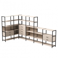 Набор стеллажных систем Everprof Everprof EVO 18 Кашемир Черный