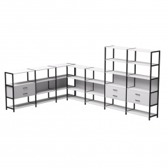 Набор стеллажных систем Everprof Everprof EVO 19 Белый Черный