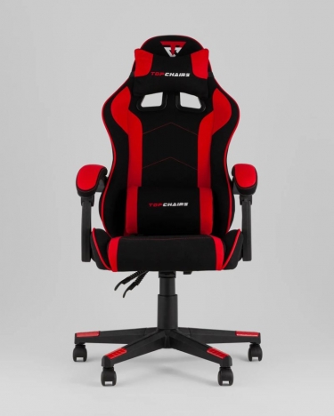 Кресло спортивное Stool Group TopChairs Shadow ткань черно-красный
