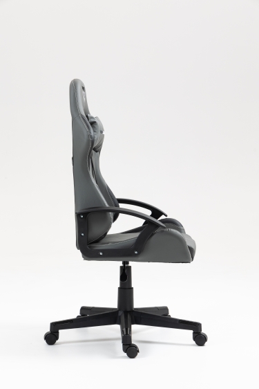 Кресло спортивное Stool Group TopChairs Wyvern серо-черный