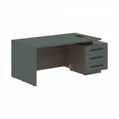 Стол руководителя правый Skyland VELION VCT 1890 R Нефрит Дуб Сильвер