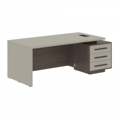 Стол руководителя правый Skyland VELION VCT 2090 R Аметист Дуб Сильвер