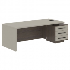 Стол руководителя правый Skyland VELION VCT 2290 R Аметист Дуб Сильвер