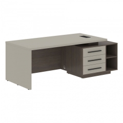 Стол руководителя правый Skyland VELION VCT 2190 R Аметист Дуб Сильвер