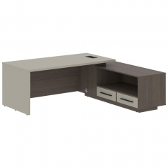 Стол руководителя правый Skyland VELION VCT 2119 R Аметист Дуб Сильвер