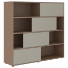 Стеллаж со слайд-дверьми Skyland VELION VMCS 1615 Аметист Кобра