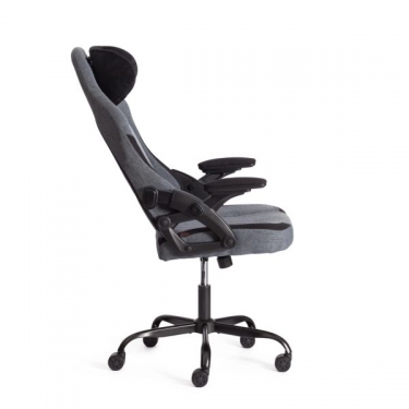 Кресло Tetchair iWolf ткань, черный/серый