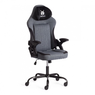 Кресло Tetchair iWolf ткань, черный/серый