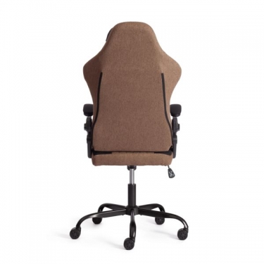 Кресло Tetchair iWolf ткань, черный/коричневый