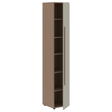 Шкаф-колонка с глухими малыми и средними дверьми правый Skyland VELION VHCS 40.3 R Аметист Кобра