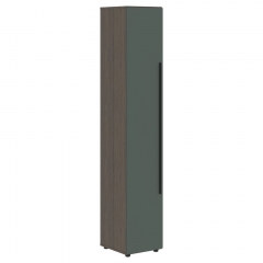 Шкаф-колонка с глухой средней дверью правый Skyland VELION VHCS 40.6 R Аметист Дуб Сильвер