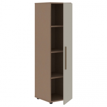 Шкаф-колонка с двумя глухими малыми дверьми правый Skyland VELION VMCS 40.4 R Аметист Кобра