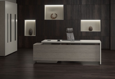 Кабинет руководителя Skyland VELION 2 Аметист Дуб Сильвер