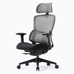 Эргономичное компьютерное кресло Eureka Eureka ERK-OC15-GY, серое