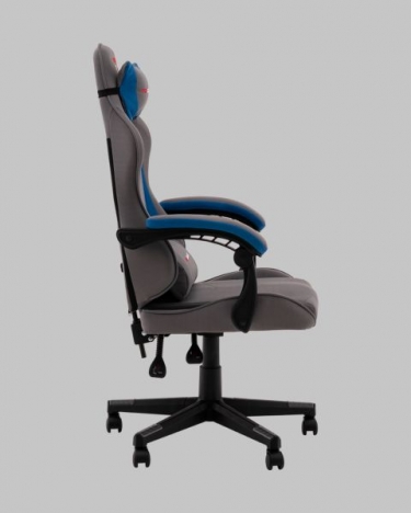 Кресло спортивное Stool Group TopChairs Phantom серо-голубой