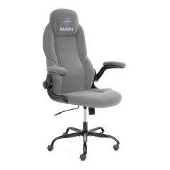 Кресло геймерское Tetchair BAZUKA metalBL велюр, серый, 29