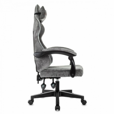 Кресло компьютерное BRABIX BRABIX Shooter GM-12, 2 подушки, ткань, серое