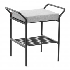 Пуф/стол Tetchair Ergo/Эрго ПС рогожка, серо-бежевый, 3M 16/2