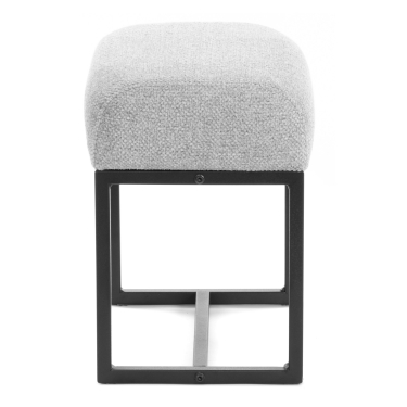 Пуф Tetchair Charli Lux/Чарли Люкс П велюр/букле, VT shape silver