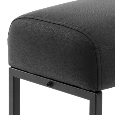 Пуф Tetchair Charli Lux/Чарли Люкс экокожа , Sharp Черный