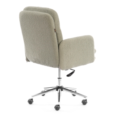 Кресло Tetchair Dover хром букле, олива, barni dusty green