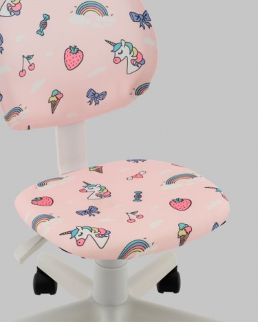 Кресло Stool Group ЛОЛО Sweet пластик белый