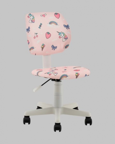 Кресло Stool Group ЛОЛО Sweet пластик белый