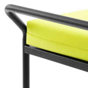 Пуф/стол Tetchair Ergo/Эрго рогожка с водоотталкивающей пропиткой, Лайм