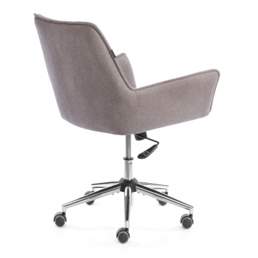 Кресло Tetchair Murano/Мурано хром велюр/букле HYP, бежевый