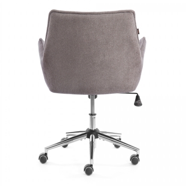 Кресло Tetchair Murano/Мурано хром велюр/букле HYP, бежевый