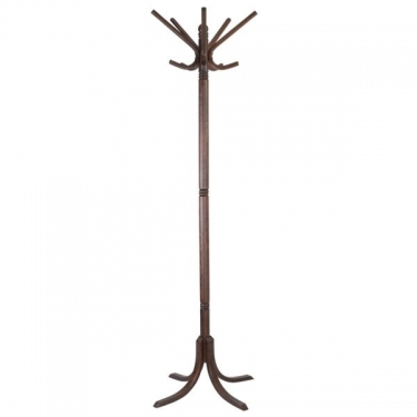 Вешалка напольная Мебелик В 8Н Темно-коричневый