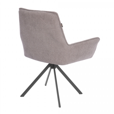 Кресло Tetchair Murano/Мурано опора 360, велюр/букле HYP, бежевый