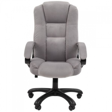 Кресло офисное Chairman CHAIRMAN HOME 600 велюр Серый