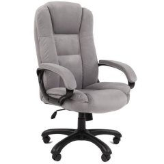 Кресло офисное Chairman CHAIRMAN HOME 600 велюр Серый
