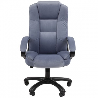 Кресло офисное Chairman CHAIRMAN HOME 600 велюр Голубой