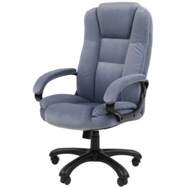 Кресло офисное Chairman CHAIRMAN HOME 600 велюр Голубой
