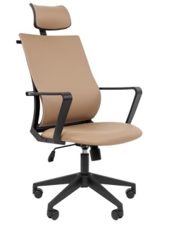 Кресло руководителя Chairman Chairman 545 экокожа Бежевый