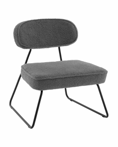 Кресло Stool Group Kate new ткань букле темно-серый