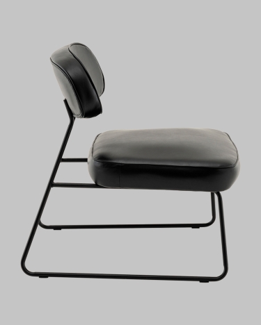 Кресло Stool Group Kate new ткань экокожа черный