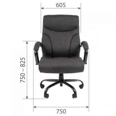 Кресло руководителя Chairman CHAIRMAN CH401 Темно-серая