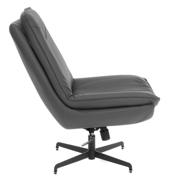 Кресло лаунж Tetchair Cosmo экокожа, графит