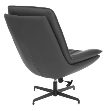 Кресло лаунж Tetchair Cosmo экокожа, графит