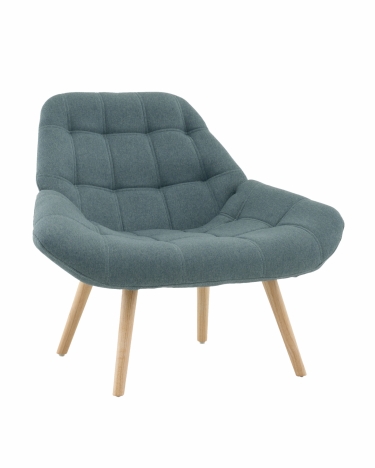 Кресло Stool Group Олби Квадро зеленый