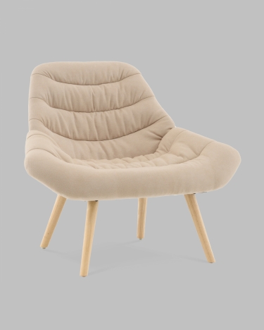 Кресло Stool Group Олби Страйпс бежевый