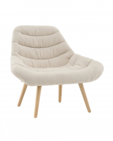 Кресло Stool Group Олби Страйпс белый