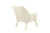 Кресло Stool Group Харви бежевый деревянные ножки