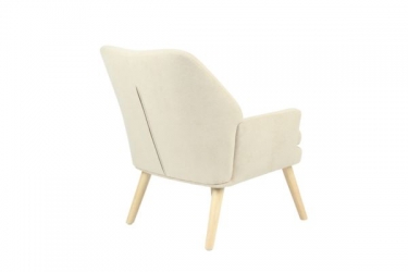 Кресло Stool Group Харви бежевый деревянные ножки