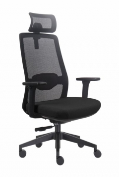 Кресло офисное Норден Cross Черный