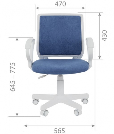 Детское кресло Chairman CHAIRMAN KIDS 112 велюр Лимон